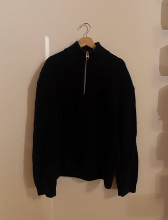 ARKET TROYER SWEATER REISSVERSCHLUSS GRÖSSE L