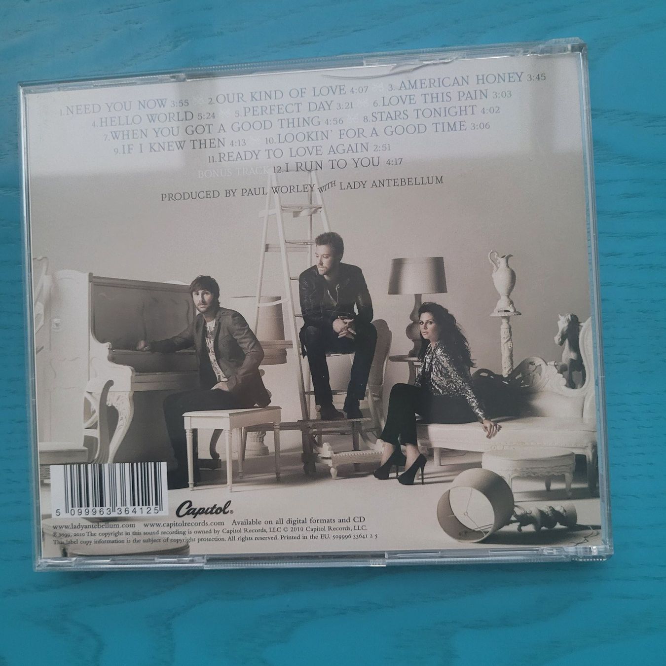 CD: Lady Antebellum- Need you now – Usato da SCHÜBELBACH venduto da CoKaHa 1