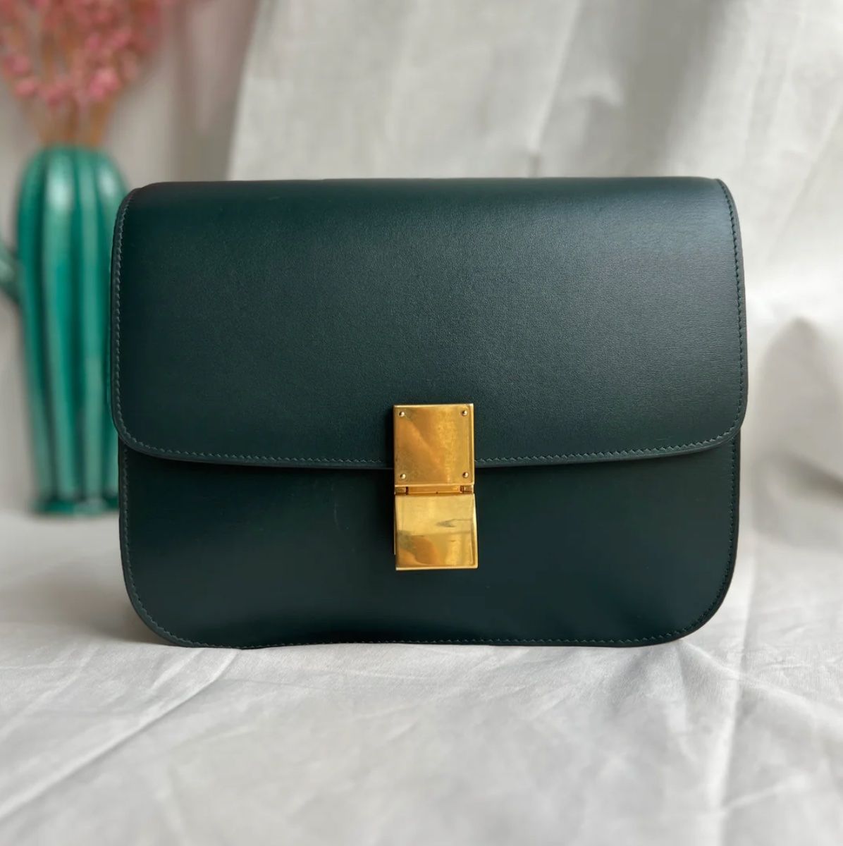 Celine Borse da donna: CELINE Mittelgroße Classic Tasche aus Boxkalbsleder – Nuovo (secondo la descrizione) da Bertschikon Gossau venduto da Babayan.lusine 2