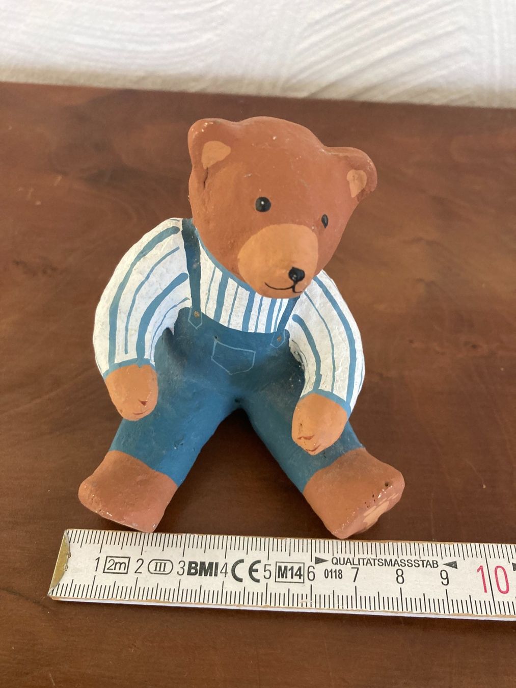 Statuette: Teddy Bär  Pappmache Vintage – Usato da Subingen venduto da ArtBead 8