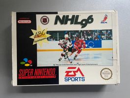 NHL 96  SNES COMPLETE (Game, manual OVP BOX)