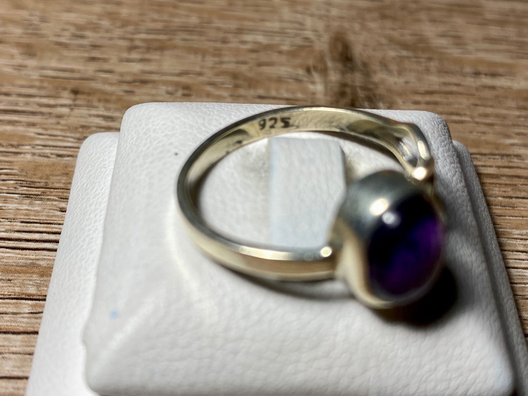Anelli: kunstvoller Silberring - natürlicher Amethyst – Nuovo e nell'imballaggio originale da Laax venduto da Kiki_Kingdom3 5