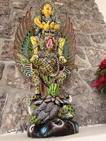 Balinesische Skulptur Garuda, 120cm hoch