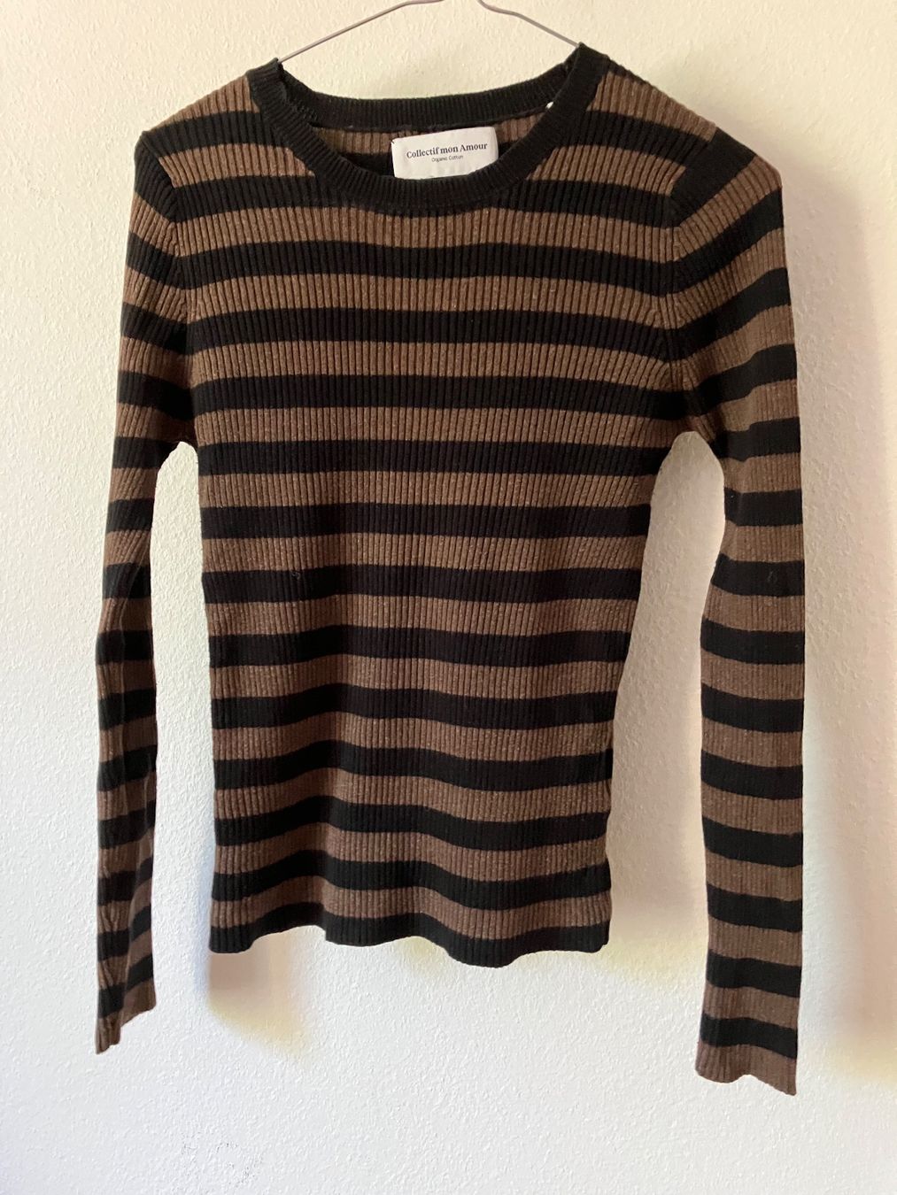 Collectif Mon Amour Maglioni & Felpe: Langarmshirt mit schmalen Streifen, Grösse S – Usato da Zürich venduto da MonkeyTunes