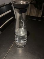 Glass Water Carafe with Lid good condition