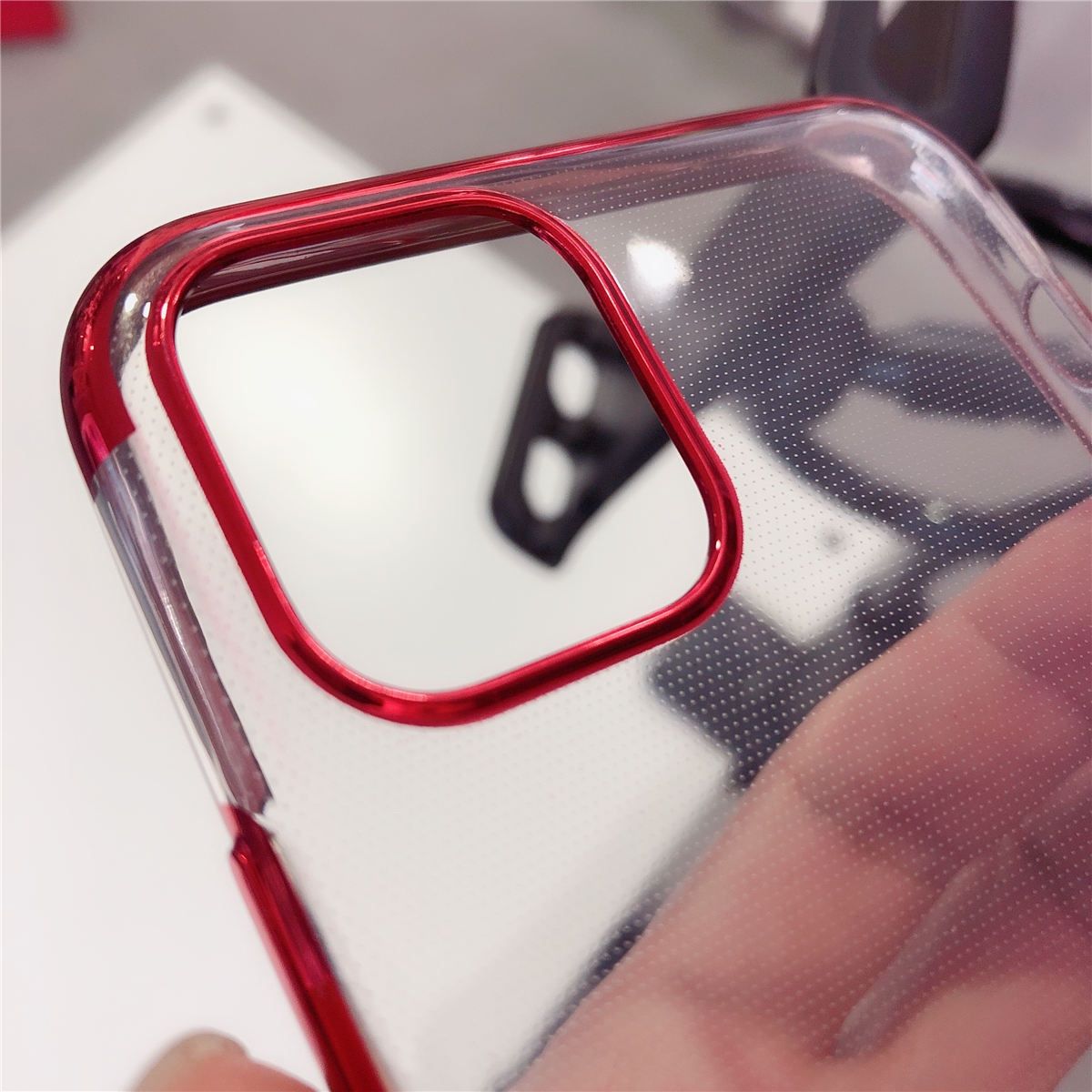 Cover & Protezioni schermo: iPhone 11 Pro - coque antichoc double couleur rouge – Nuovo e nell'imballaggio originale da Morges venduto da DigiAC 4
