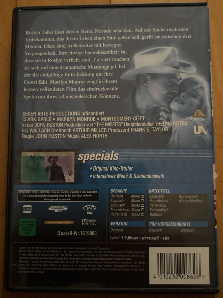 Tutti i DVDs: Misfits – Usato da Egg b. Zürich venduto da Luckybilly 1
