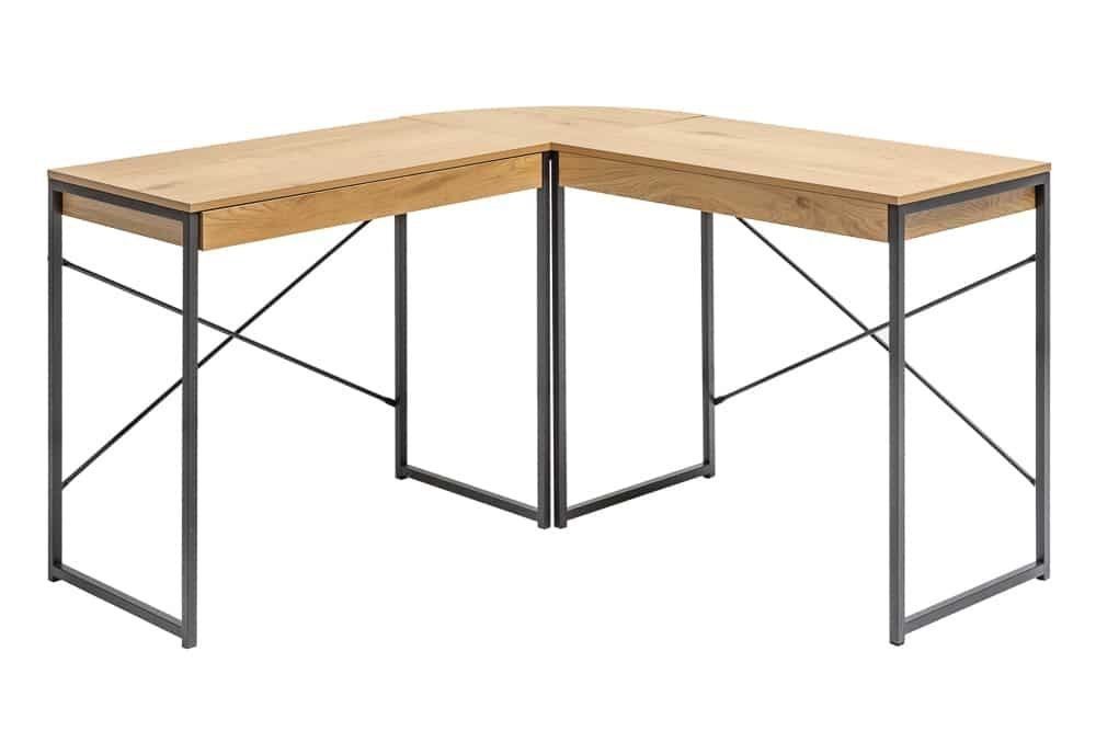 Scrivanie: ECK SCHREIBTISCH Studio Eichenoptik Industrial NEU SOFORT – Nuovo (secondo la descrizione) da Sulgen venduto da eytsh 5