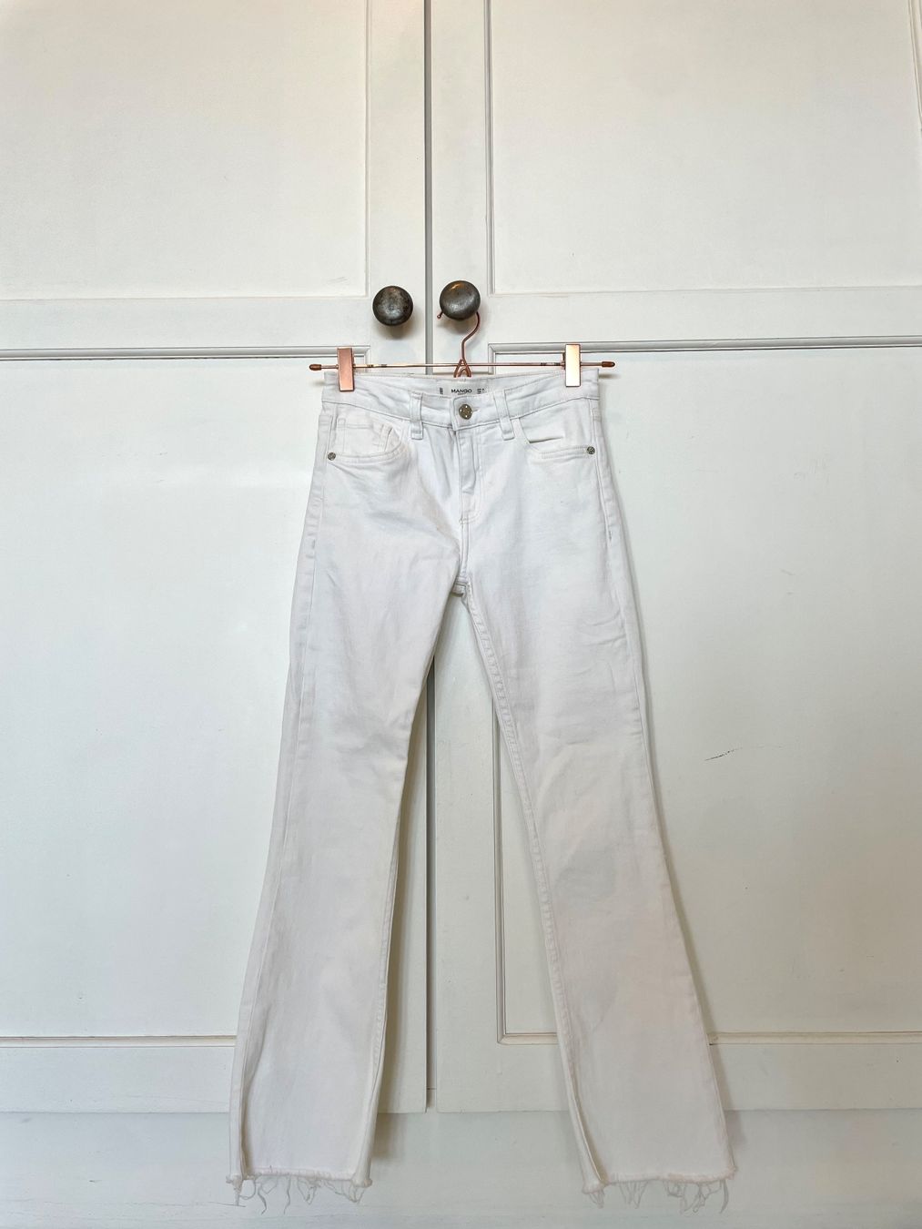 Mango Jeans: Jean blanc bootcut Mango femme - Taille 32 – Neu (gemäss Beschreibung) aus Geneve von Margot_22 4