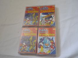 4x Kassetten - Fix & Foxi - Ravensburger Hörspiel Rar