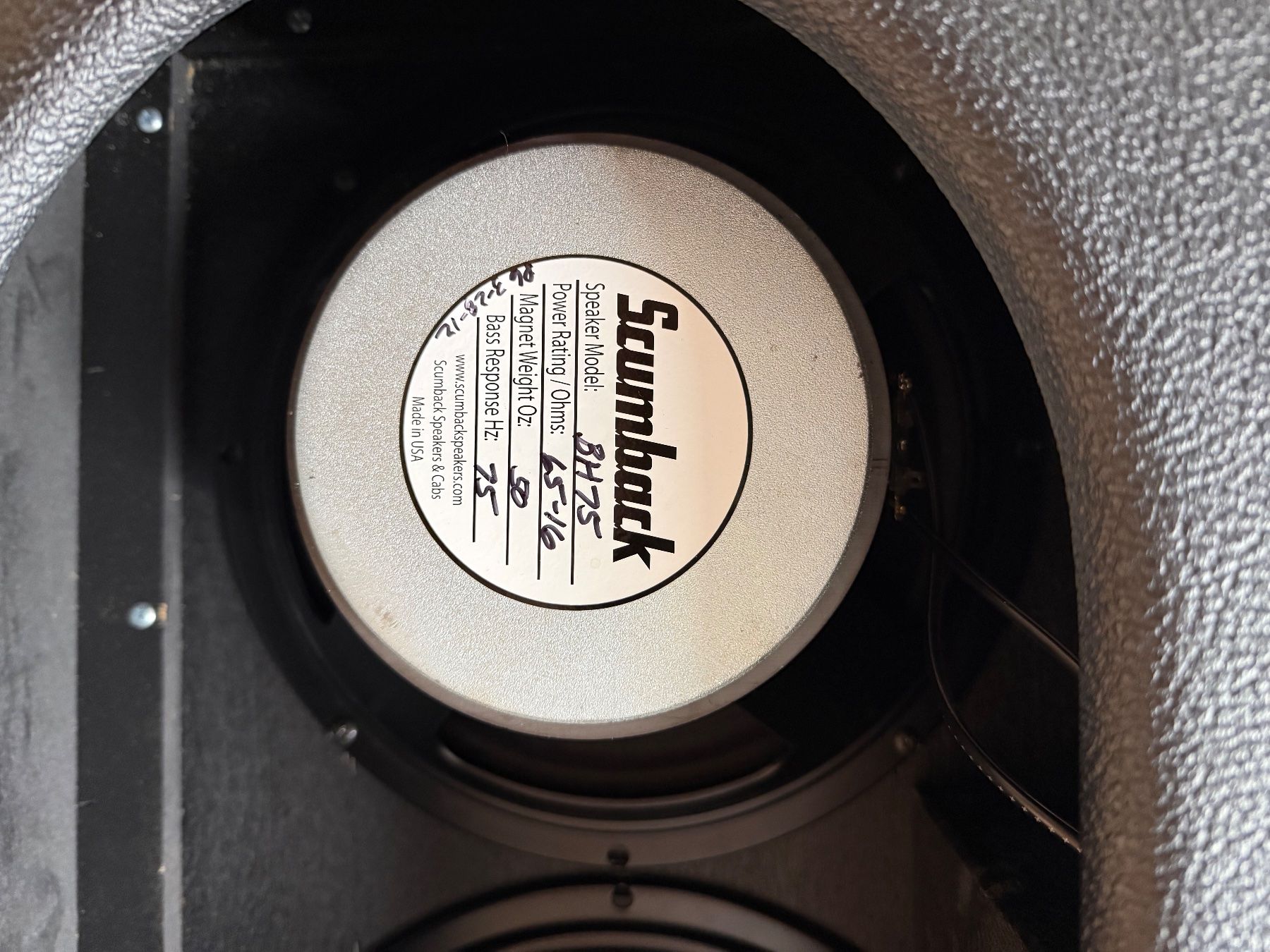 Verstärker: Suhr 2x12 Box mit Scumback Speaker – Gebraucht aus Lohn SH von Ruti99 3