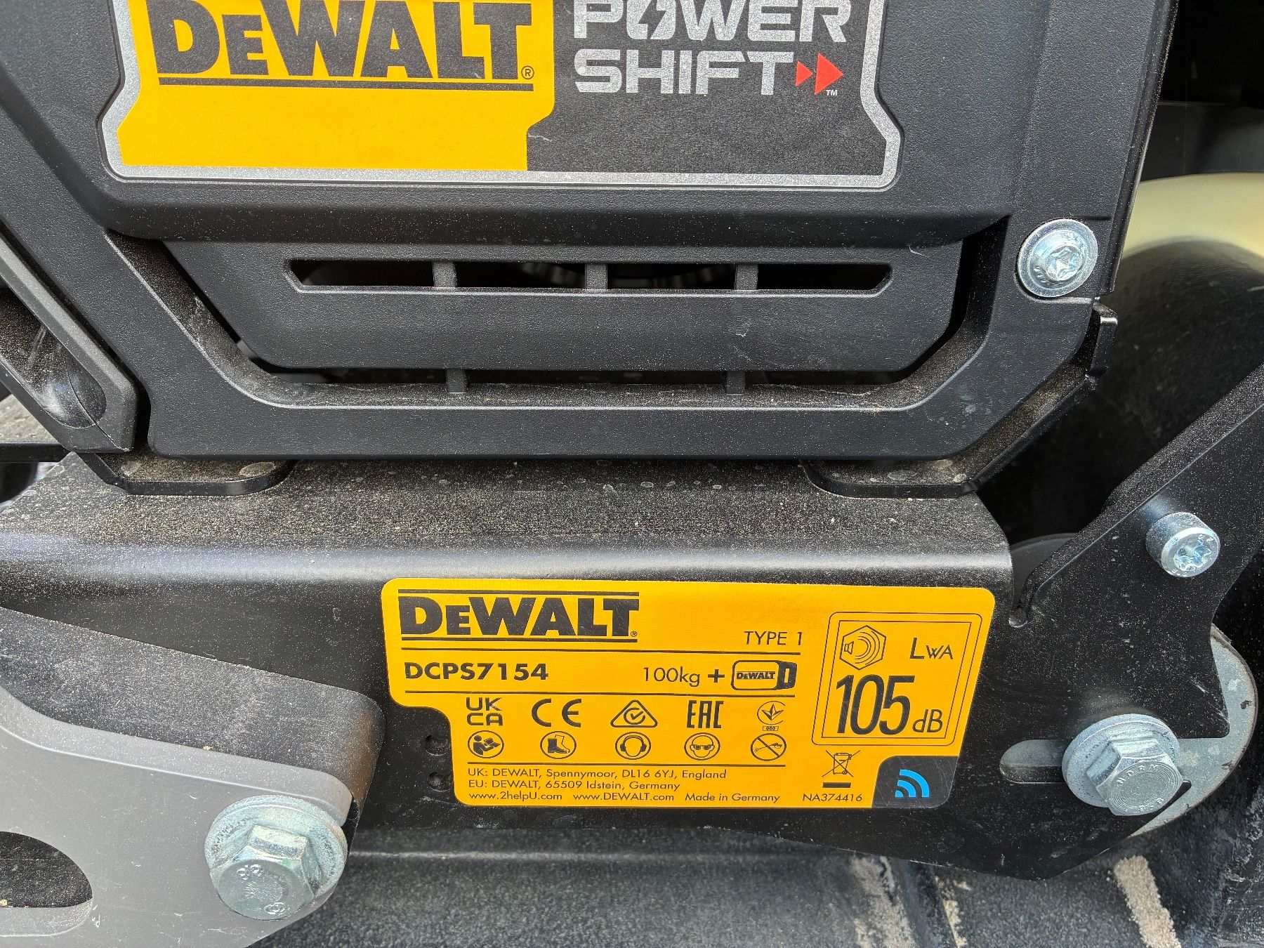 Wacker Neuson Alle Maschinen: Rüttelplatte Akku Plattenverdichter DeWalt DCPS7154 Stampfer – Neu (gemäss Beschreibung) aus Ermensee von peterfrey 5