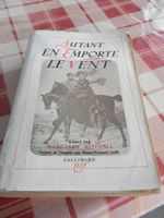 livre Autant en emporte le vent, Gallimard 1938