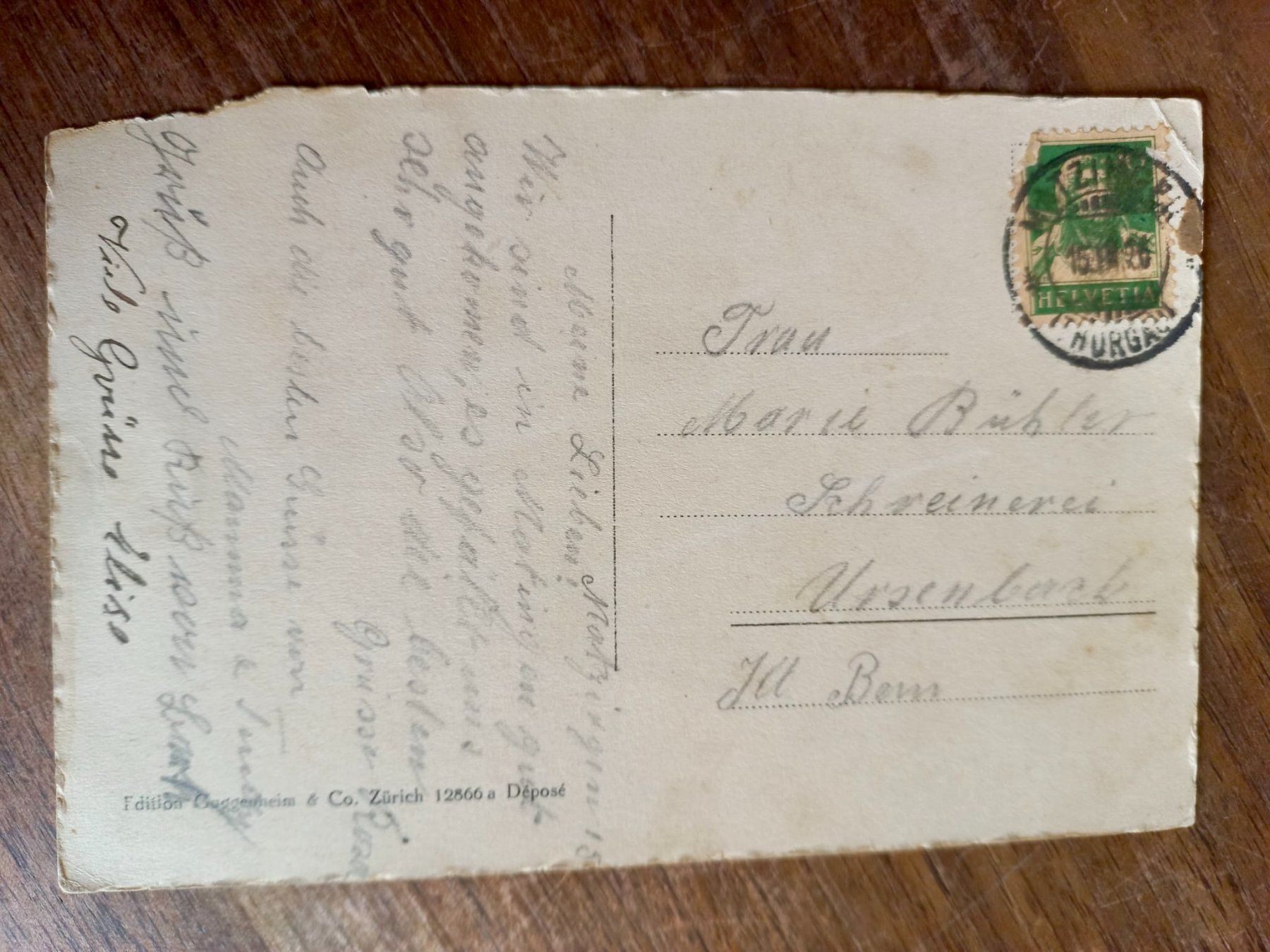 Cartoline postali: AK Matzingen – Usato da Burgdorf venduto da glasrabe01 1