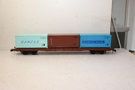 Containerwagen Danzas, CTI, Kuhn & Nagel Lima Spur 0 mit OVP