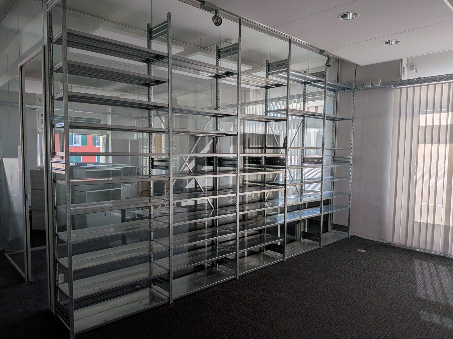 Errex Scaffali: ERREX Regalsystem - verzinkt - 46 Tab No1 - Ref. 08/01 – Usato da Au ZH venduto da BrockiAu
