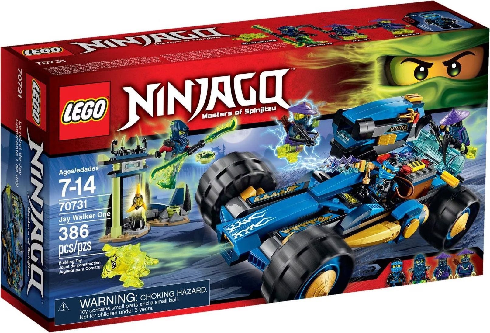 Lego Giocattoli: Lego Ninjago 70731, Jay Walker One, Set komplett – Usato da Baar venduto da PatGretener 2