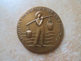 Médaille Syndicat des eaux Ile de France