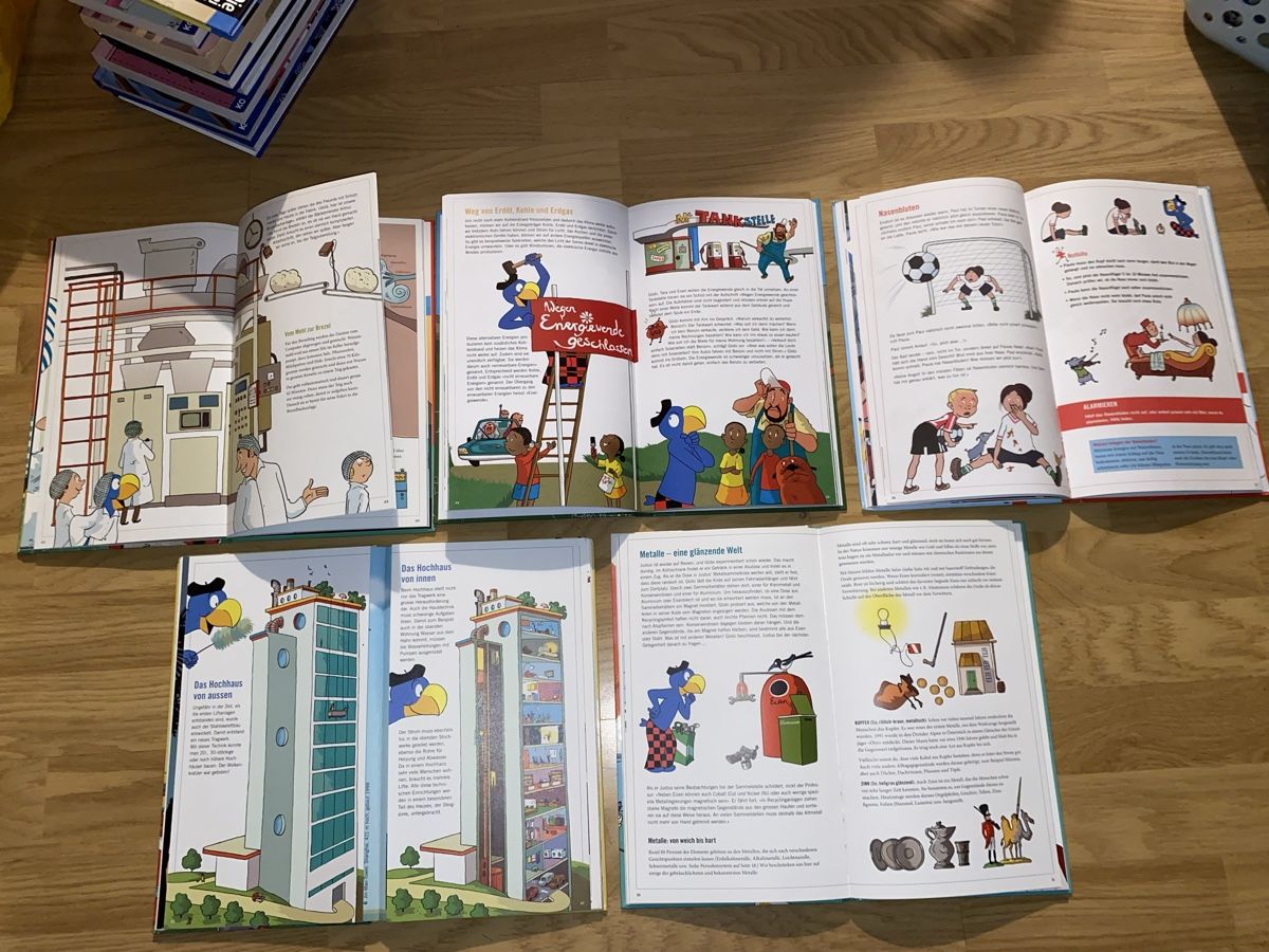 Bücher: 5 Spezielle GLOBI BÜCHER zu einem Preis !!!!! – Gebraucht aus Bauma von vorsteg01 2