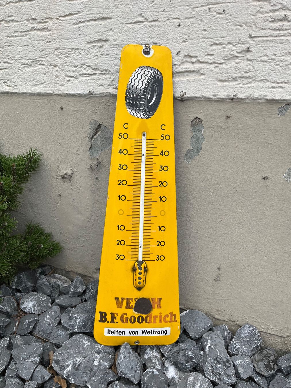 Insegne: Veith B.F. Goodrich - Emailschild – Usato da Erlinsbach venduto da Stu-ff