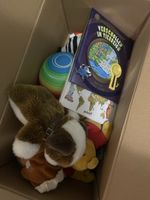 Grosses Spielsachen-Paket für Kinder: Buch, Plüschtier!