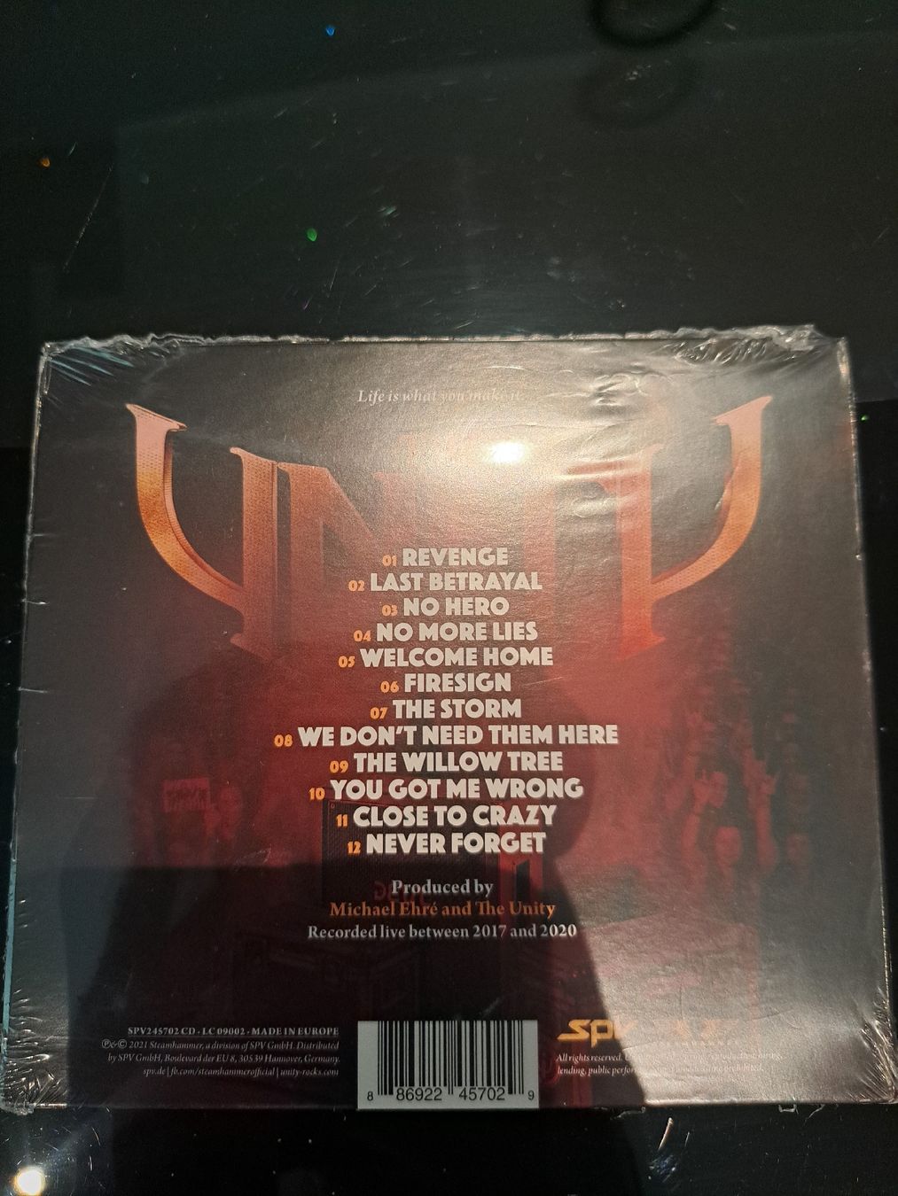 CD: The Unity - The Devil You Know Live  – Nuovo e nell'imballaggio originale da Schüpfen venduto da Sonata85 1