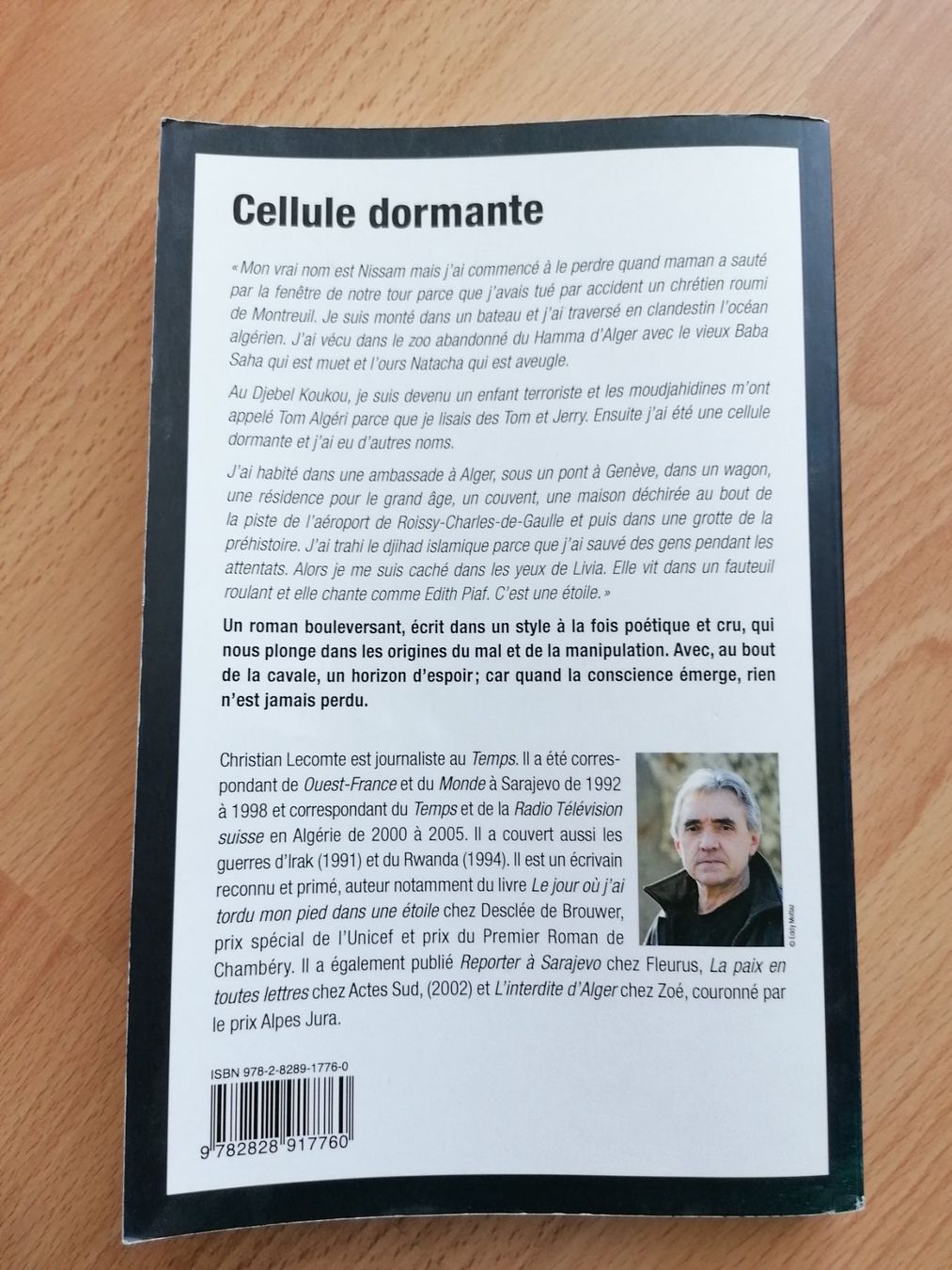 Libri: Cellule dormante Christian Lecomte – Usato da Uster venduto da scott_2025 1