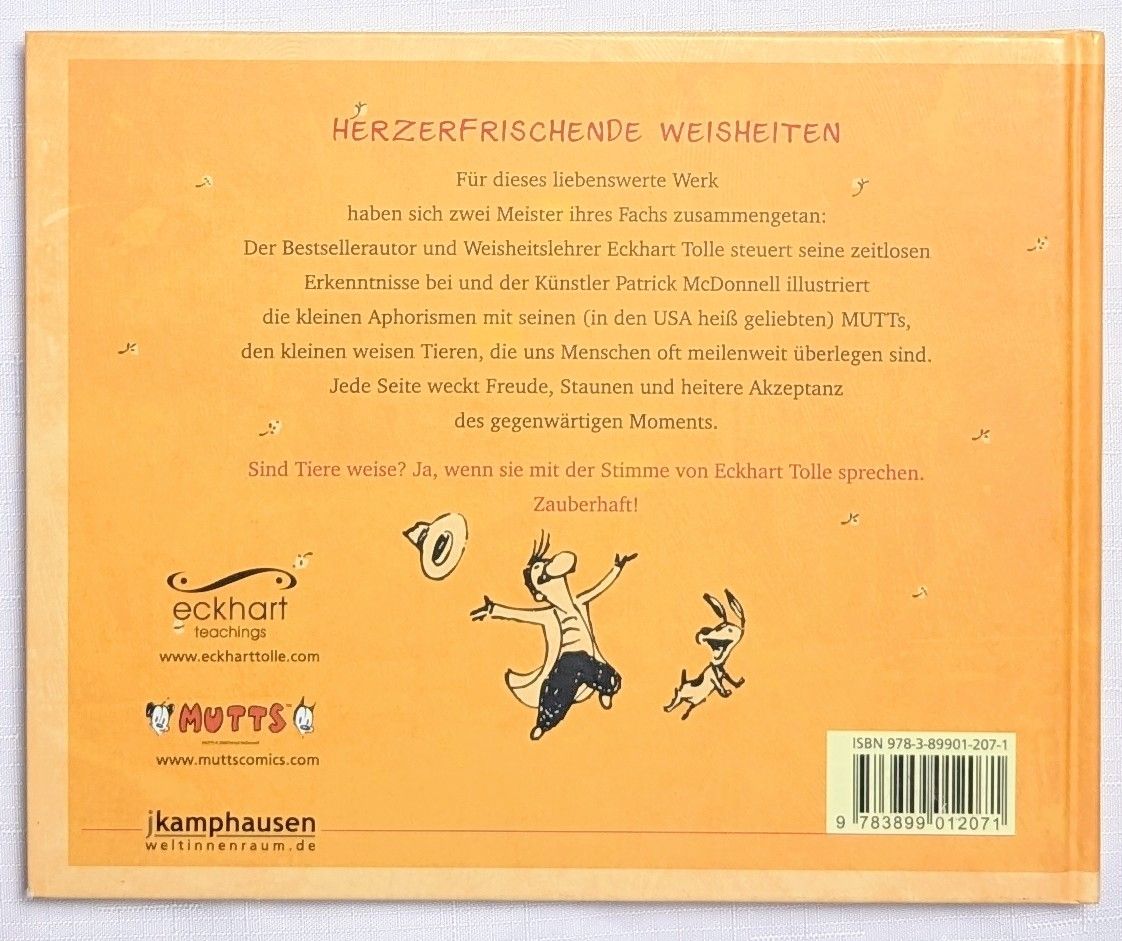 Bücher: Tolles Tierleben - Eckhart Tolle & Patrick McDonnell – Neu (gemäss Beschreibung) aus Wängi von ABIZONE-86 1