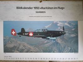 Flugzeugkalender von Erich Gandet und Beat Schürk 1993