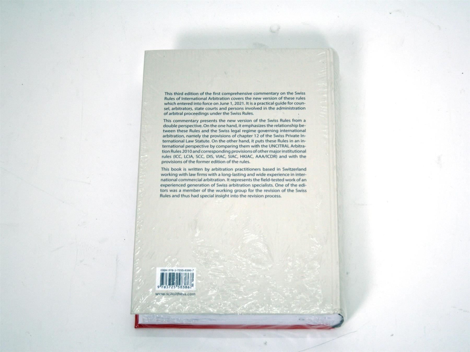 Libri: Arbitration, Swiss Rules (15646) – Nuovo (secondo la descrizione) da Zürich venduto da fundsachenverkauf 1