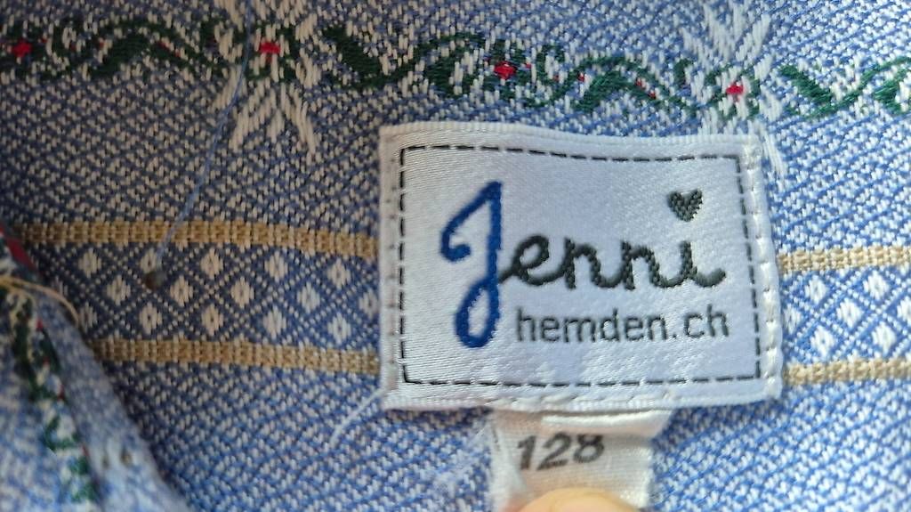 Edelweiss Hemden, T-Shirts & Polos: Jenni Edelweisshemd Gr. 128 – Gebraucht aus Adelboden von afkcamper 1