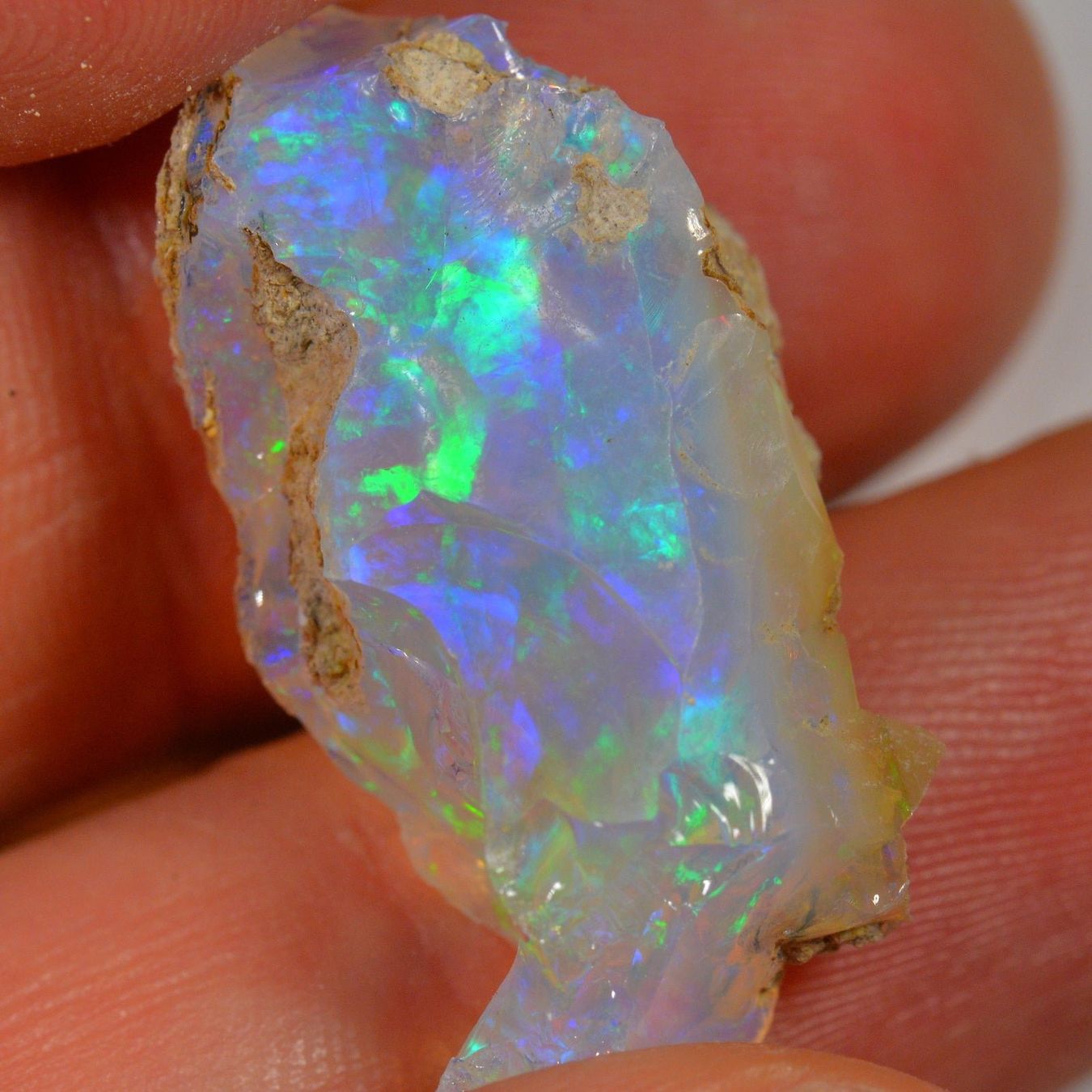 Edelsteine: 22.3 Karat - Roher Äthiopischer Welo Opal – Neu (gemäss Beschreibung) aus Rüti ZH von DeinOpal 3