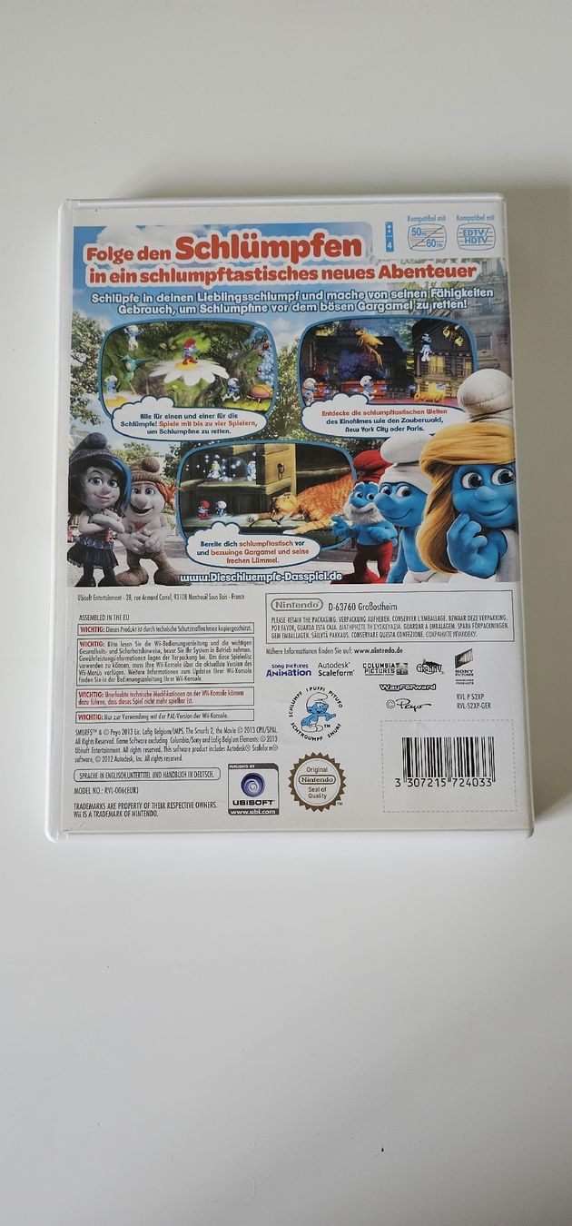 Nintendo Spiele: Die Schlümpfe 2 – Gebraucht aus Kriens von Merida67 1