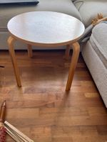 Couchtisch aus Birkenholz im Alvar-Aalto-Stil, Beistelltisch