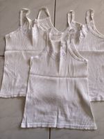 Lot de 3 camisoles blanches- Taille 128
