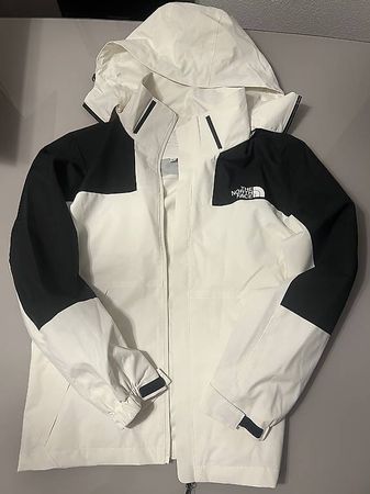 The North Face Jacke Weiss/Schwarz  Grösse M
