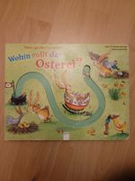 Mein grosses Spurbuch "Wohin rollt das Osterei?"