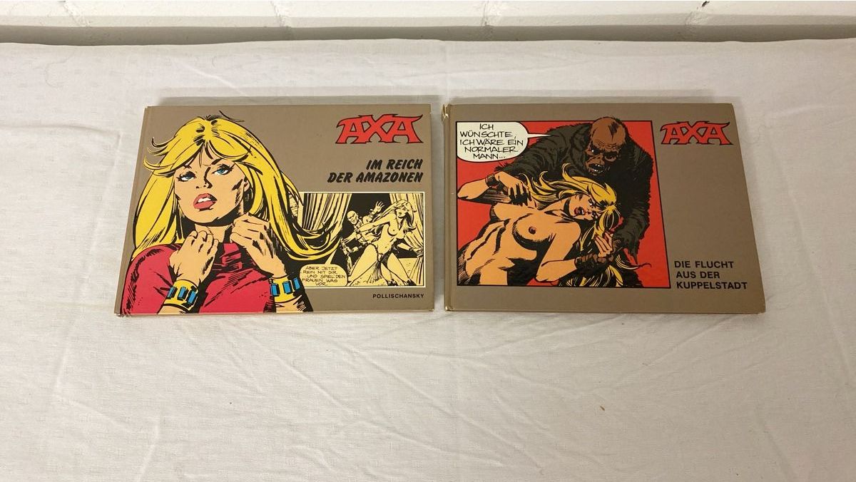 Fumetti: AXA Comic Klassiker: Im Reich der Amazonen & Die Flucht – Usato da sursee venduto da trilli-tralli