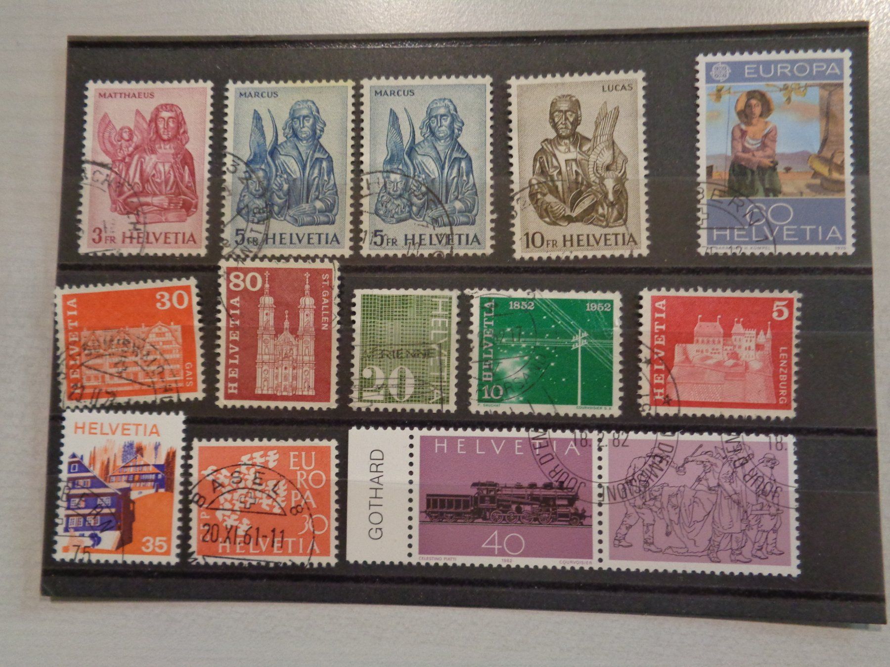 Tutti i francobolli: Lot 6 Schweiz – Usato da Birsfelden venduto da Albatros55