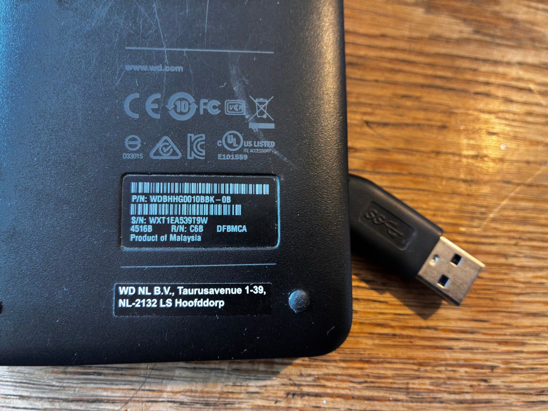 Western Digital Harddisks: WD Elements 1 TB Externe Festplatte – Gebraucht aus Bern von Hirsch-2049 1