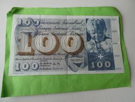 Schweiz 1971, 100 Franken