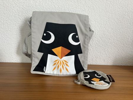 Süsser Rucksack mit Portemonnaie von coqenpâte