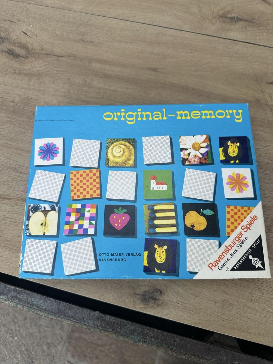 Ravensburger Giochi: Original Memory spiel 1959 Ravensburger – Usato da Villmergen venduto da Bezdupe 1