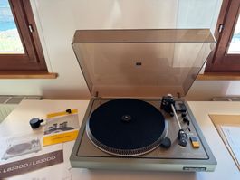 Plattenspieler Lenco 833 DD 70er Vintage mit Zubehör
