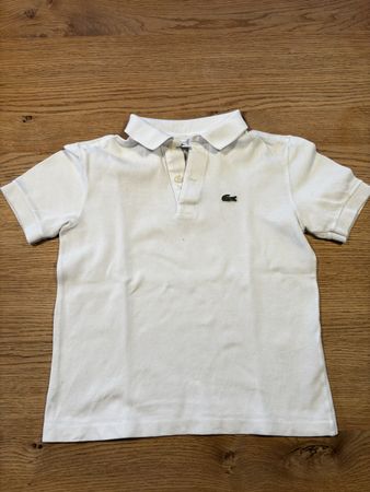 Lacoste Poloshirt, Weiss, Gr. 128