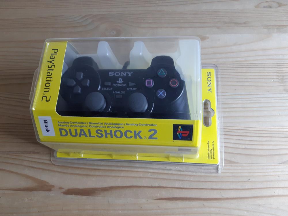 Controller originale PS2 nero DualShock 2 Sony PlayStation SCPH-10010