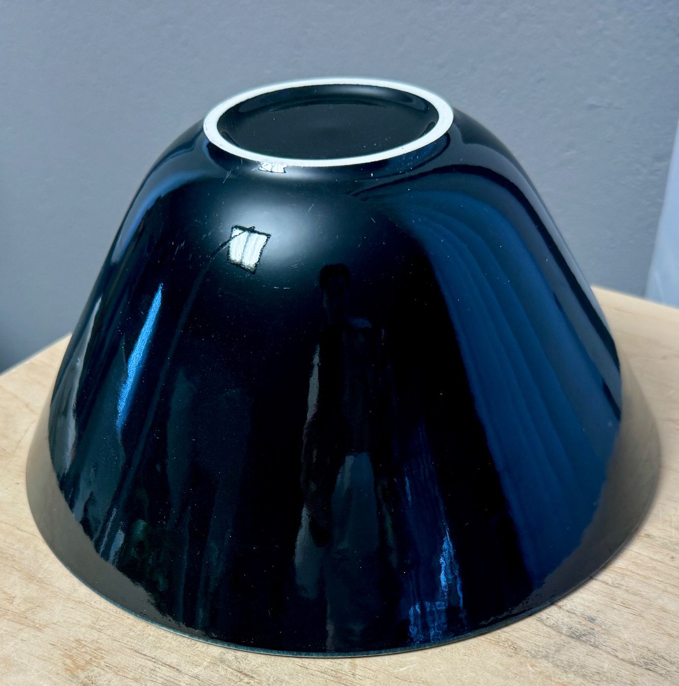 Rössler Schalen: Rössler Salatschüssel gelb/schwarz 22 – Gebraucht aus Rothrist von Luckywinner 4