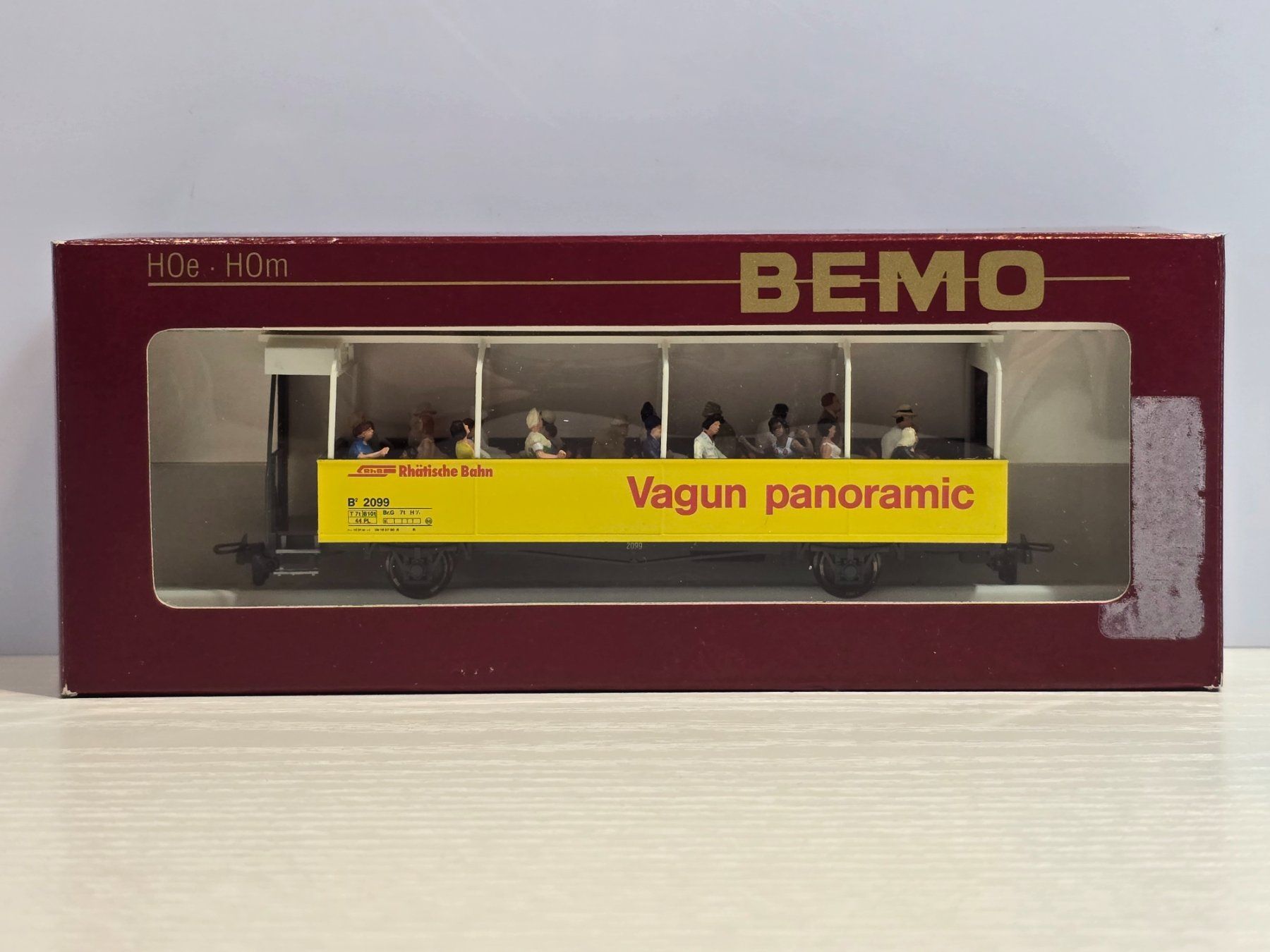 Bemo Modellini di ferrovie: Bemo, 3280109, RhB, Aussichtswagen, gelb, Vitrine – Nuovo (secondo la descrizione) da Kloten venduto da Nicola2 1