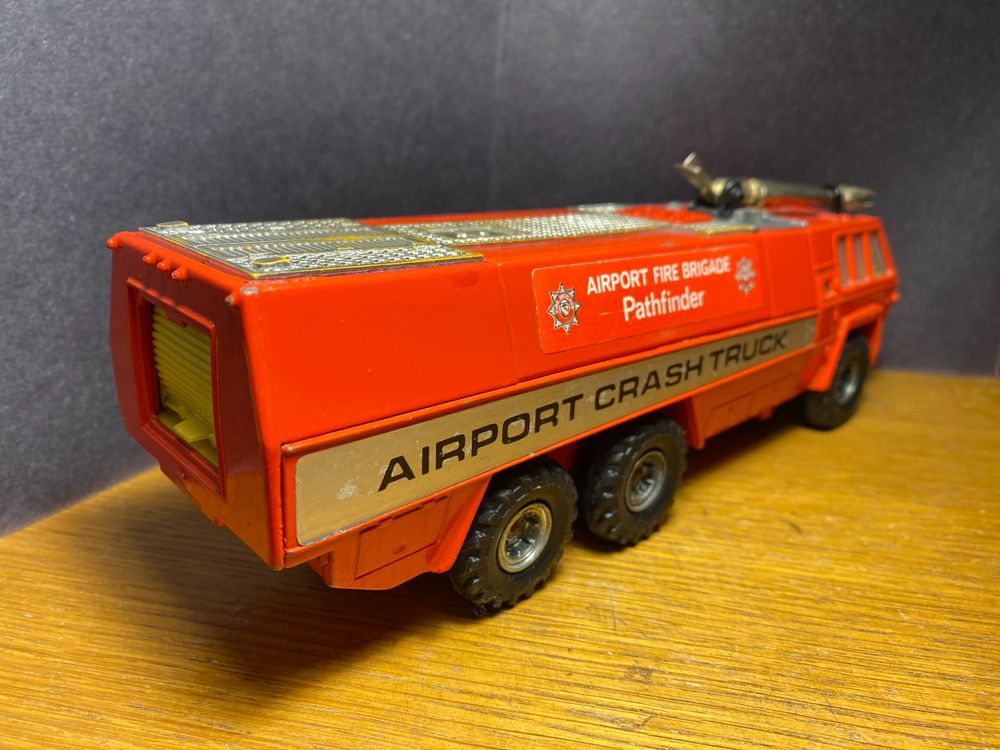 Vintage Corgi Major Flughafen Feuerwehr Chubb Pathfinder 4