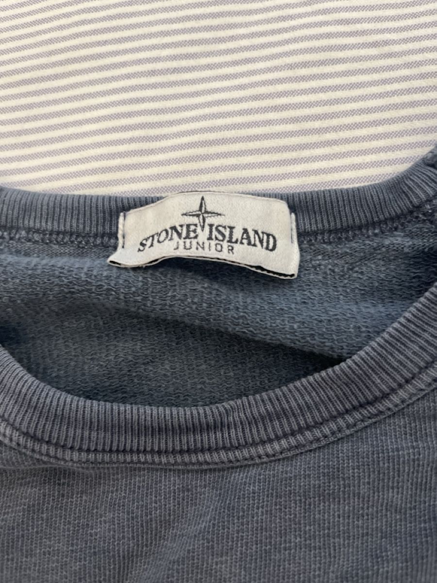 Stone Island Pullover & Sweatshirts: Pull stone island junior bleu foncée  – Gebraucht aus Troinex von bor_r92l 1